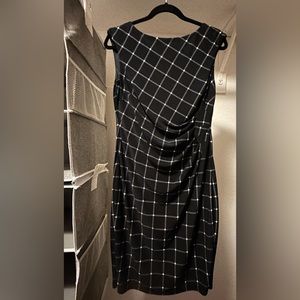 Ralph Lauren faux wrap dress